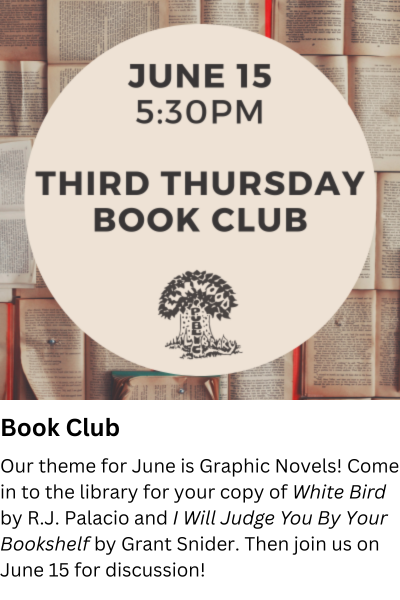 Book Club June 15